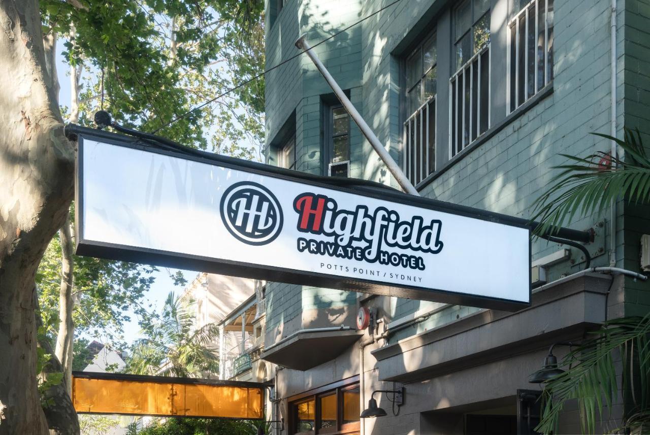 Highfield Private Hotel Sidney Exterior foto